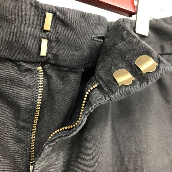 Ann Taylor Loft Black shorts zipper fly pockets size  6 - Picture 5 of 12